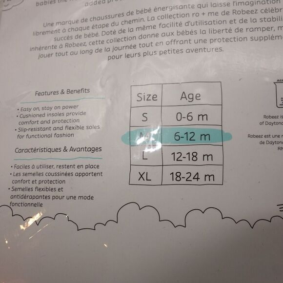 NEW Baby Ro+Me by Robeez Red White Blue Patriotic Sandals 6-12 Months - Picture 4 of 8